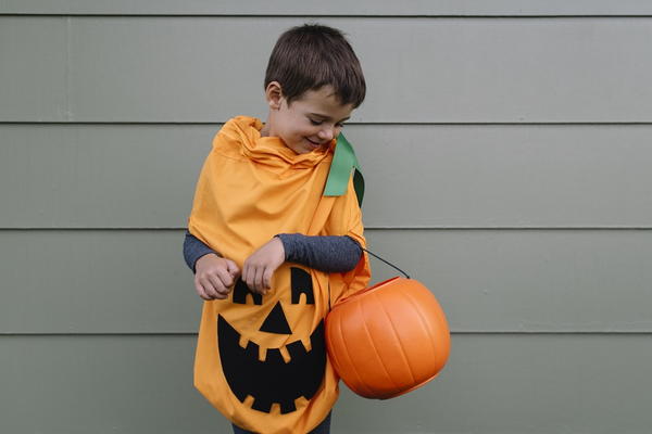 Pillowcase Pumpkin Costume