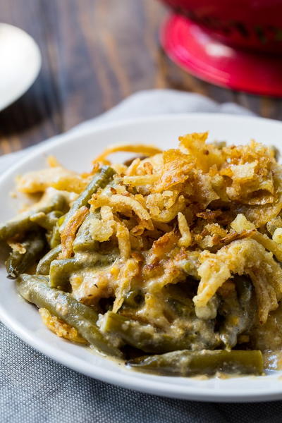 Slow Cooked Green Bean Casserole