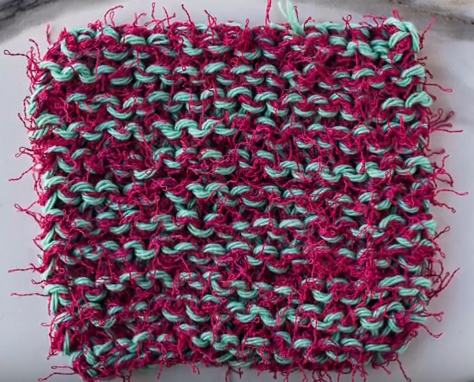 Scrubby Yarn - How to Knit Scrubbies