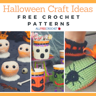 Halloween Craft Ideas: 23 Free Crochet Patterns | AllFreeCrochet.com