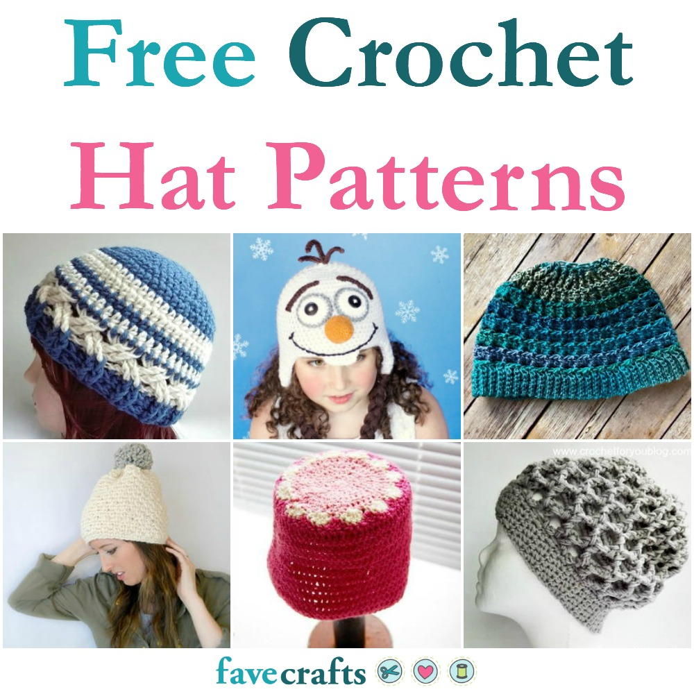 Hats, Free Crochet Patterns