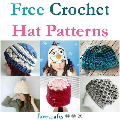 48 Free Crochet Hat Patterns Favecrafts Com