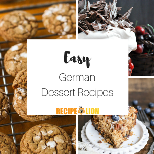 Easy German Dessert Recipes