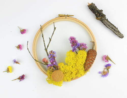 Woodland Flower Wreath