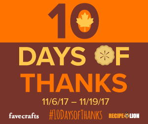 10 Days of Thanks 2017