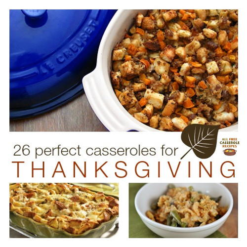 Best main dish casseroles for thanksgiving