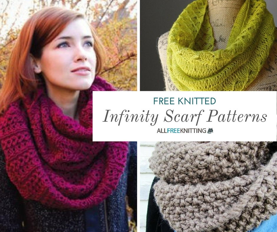 40+ Infinity Scarf Patterns You'll Love | AllFreeKnitting.com