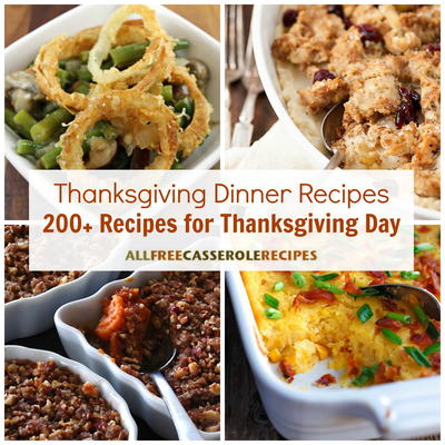 Thanksgiving Dinner Recipes: 200+ Recipes for Thanksgiving Day