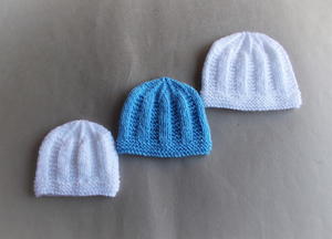 Baby hats knitting patterns uk