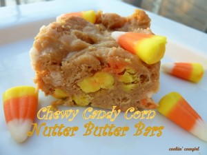 Candy Corn Nutter Butter Cookie Bars