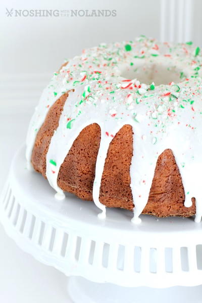 White Hot Chocolate Peppermint Bundt