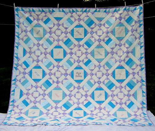 Warm Winter Wedding Quilt Pattern