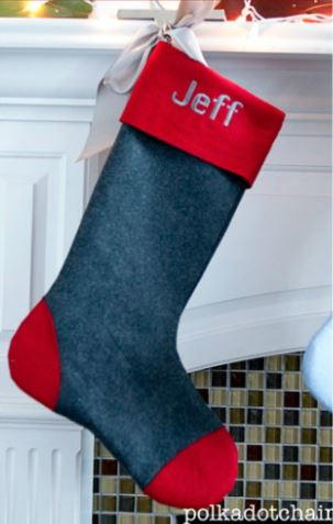 Wool Felt Christmas Stockings