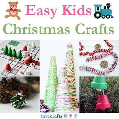 20 Easy Kids Christmas Crafts Favecrafts Com