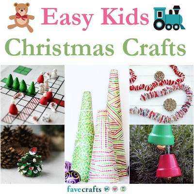 Download Free 20 Easy Kids Christmas Crafts Favecrafts Com PSD Mockup Template