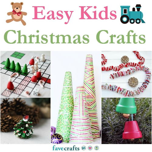 20 Easy Kids Christmas Crafts | FaveCrafts.com