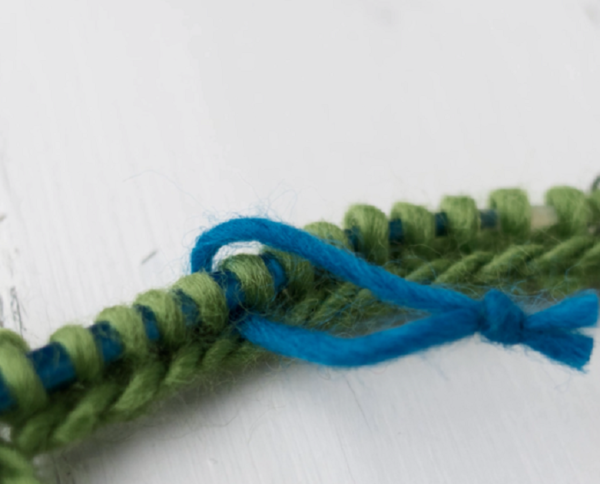 Scrap of Yarn Stitch Marker