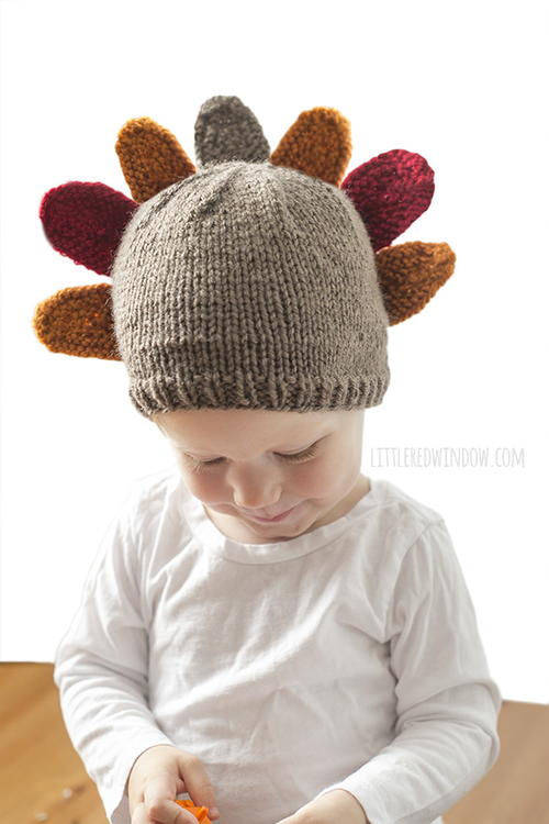 Thanksgiving Gobbler Knit Hat