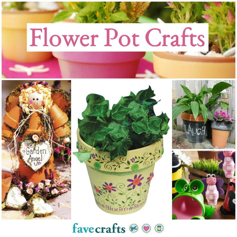 38 Flower Pot Crafts FaveCrafts Com   Flower Pot Crafts ExtraLarge800 ID 2504410 