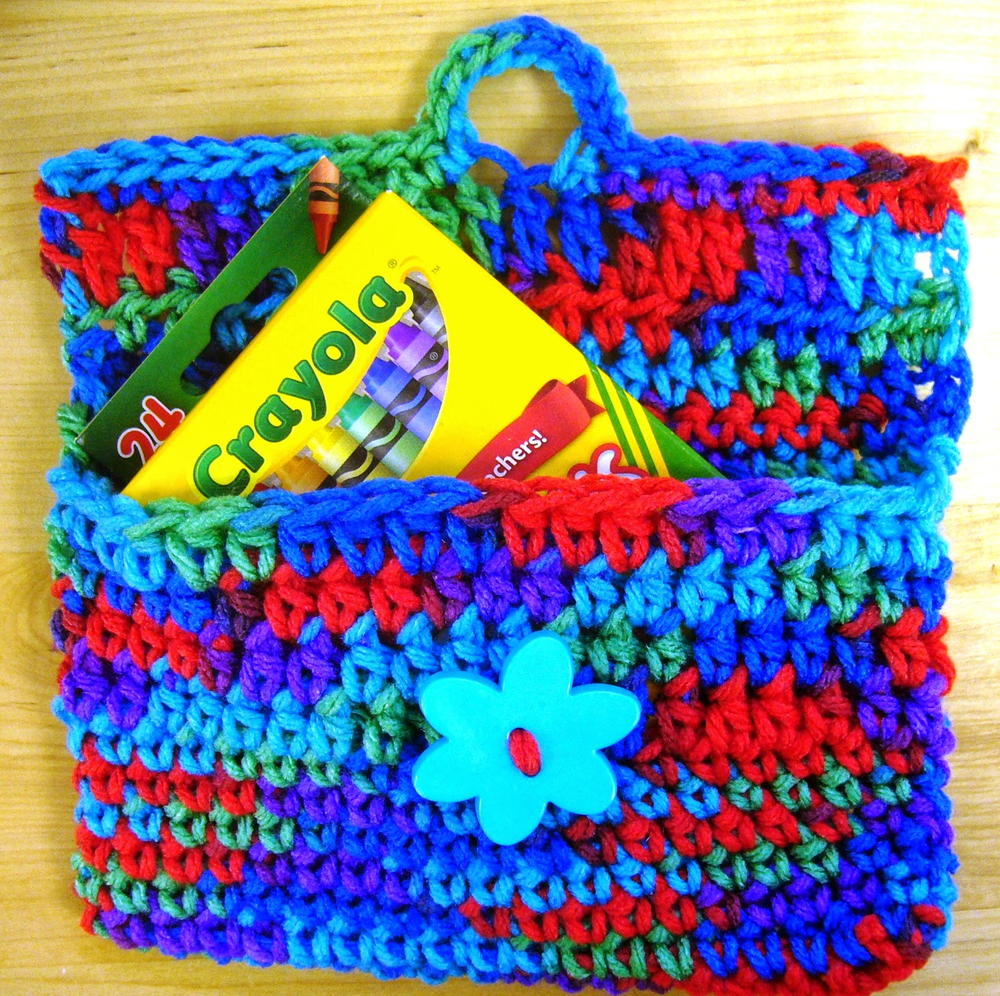 Crochet Mini Purse Or Wallet Allfreecrochet
