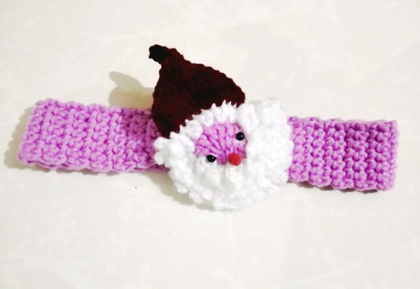 Crochet Santa Headband
