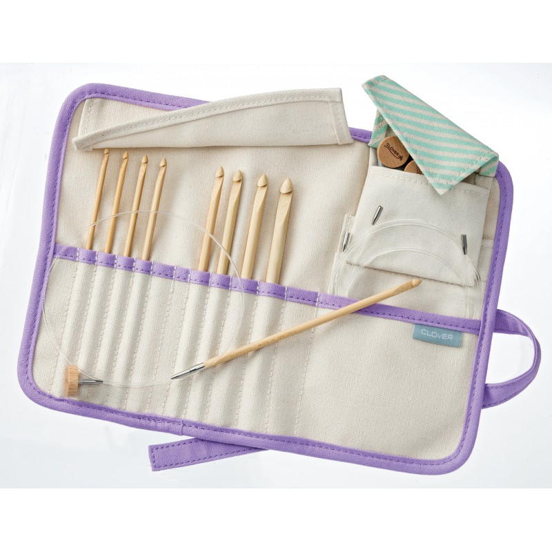 Clover Interchangeable Tunisian Crochet Hook Set