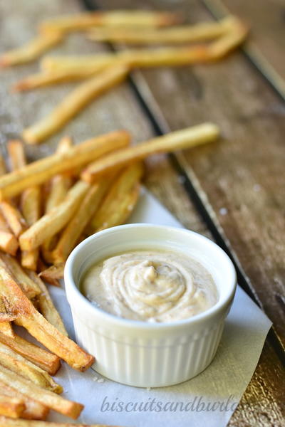 Homemade French Fries with Creole Aioli