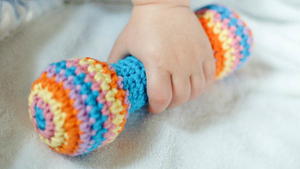 crochet baby rattle