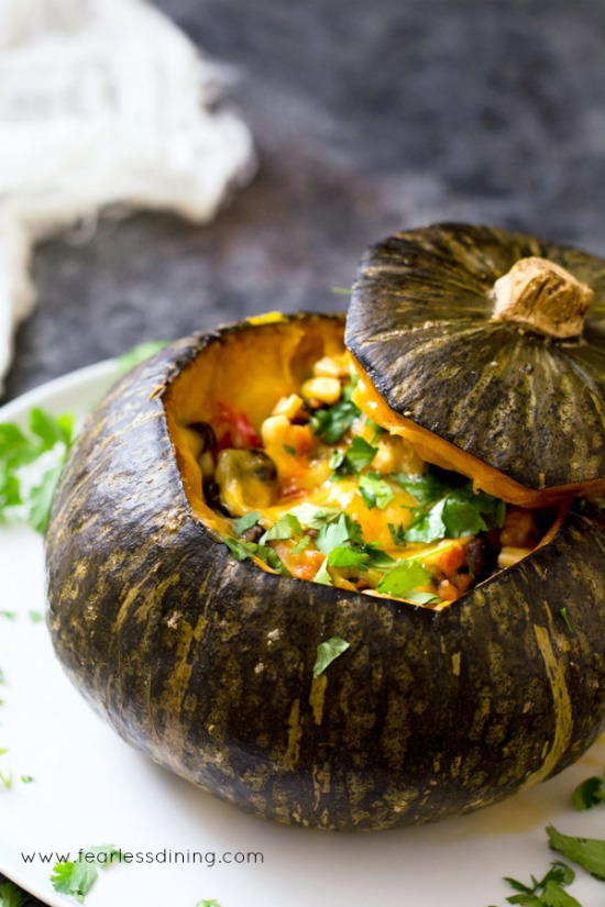 Stuffed Kabocha Squash Recipe