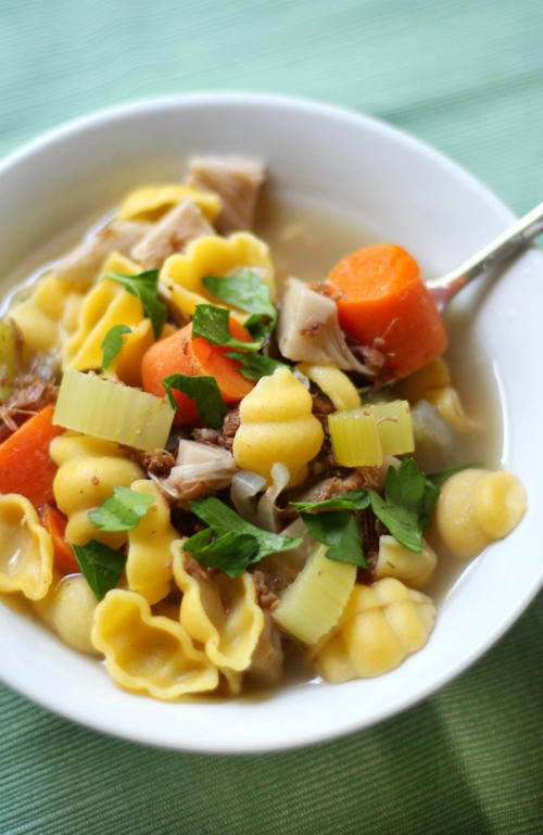 Vegan and Gluten-Free Chicken Noodle Soup