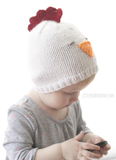 Little Chicken Knit Hat