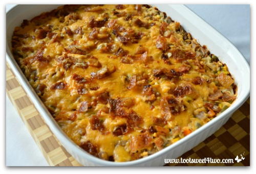 Leftover Turkey and Rice Casserole
