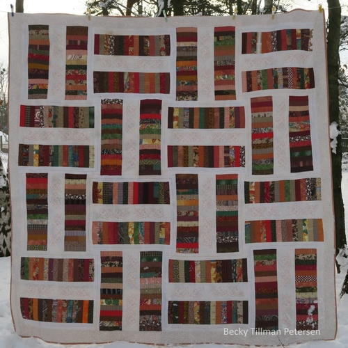 Bronze Coins Quilt Pattern