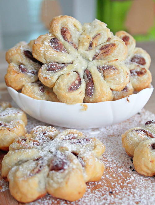 Puff Pastry Flowers