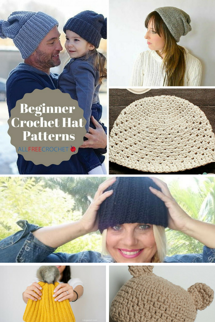 50-free-beginner-crochet-hat-patterns-allfreecrochet