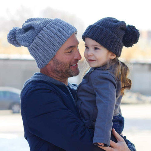 Simple Pompom Hat Allfreecrochet Com Simple Pompom Hat Allfreecrochet Com