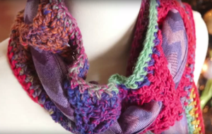Scarf Inside a Scarf Crochet Pattern