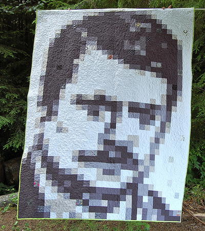 Ron Swanson Inspired Quilt Tutorial