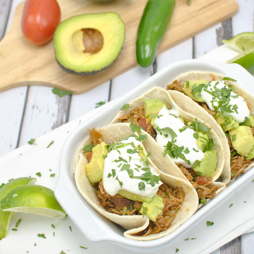Slow Cooker Salsa Verde Honey Lime Chicken