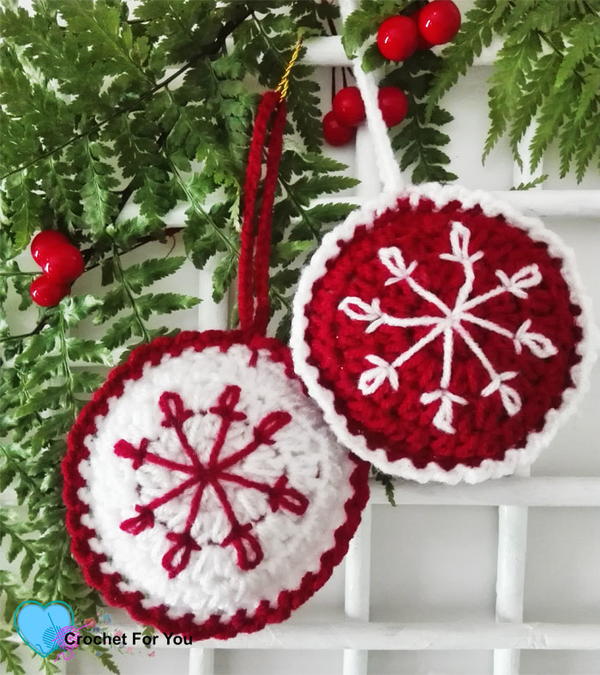 Christmas Crochet Baubles