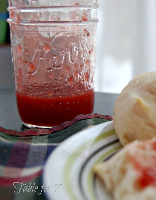 Four Ingredient Strawberry Jam