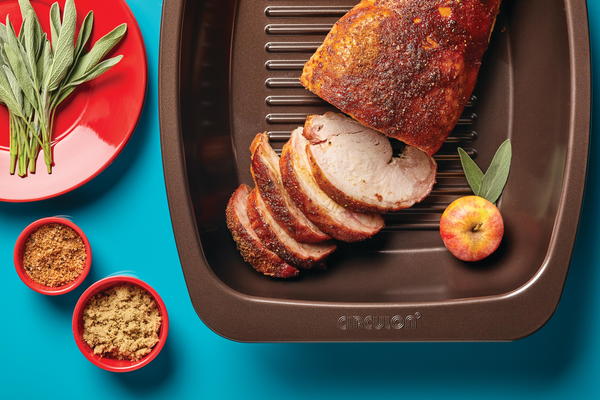 Roast Turkey Breast with Smoked Sea Salt and Brown Sugar Rub