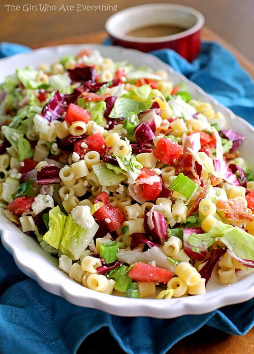 Copycat Portillos Chopped Salad and Dressing