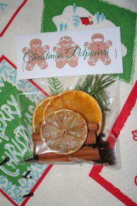 Orange Spice Holiday Potpourri