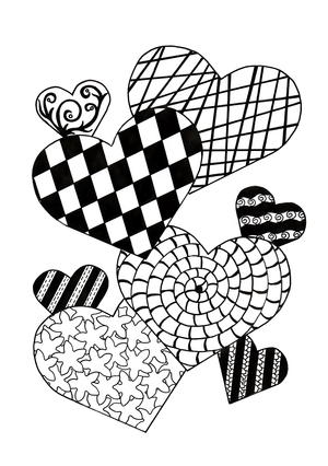 25 zentangle coloring pages favecrafts com