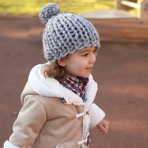 Childrens/Kids Simple Knitted Winter Hat HA616 