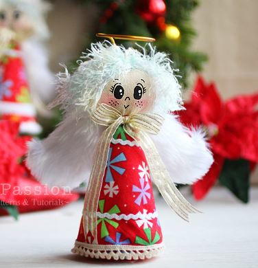 Christmas Angel Pattern AllFreeSewing.com