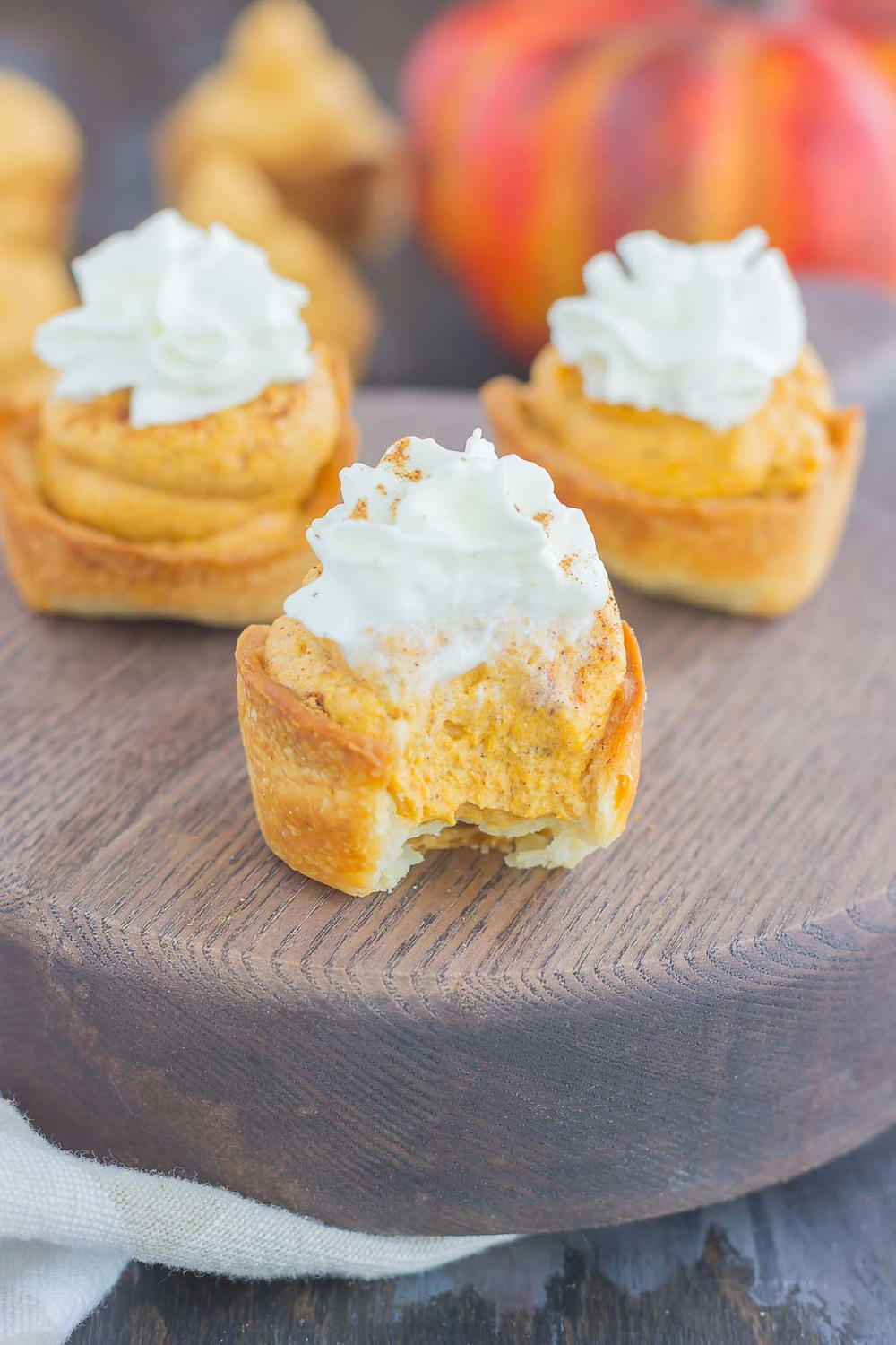 Whipped Pumpkin Pie Bites | FaveSouthernRecipes.com