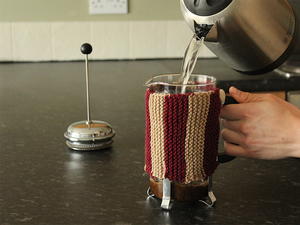 Knitted Cafetiere Cosy