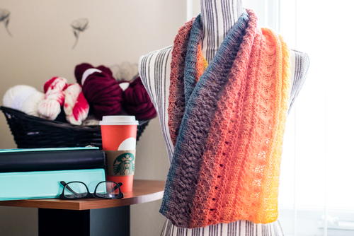 Free crochet scarf patterns using mandala yarn